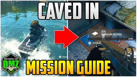 caved in dmz|DMZ: Caved In Mission Guide